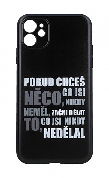 Zadní kryt DARK na iPhone 11 Moto