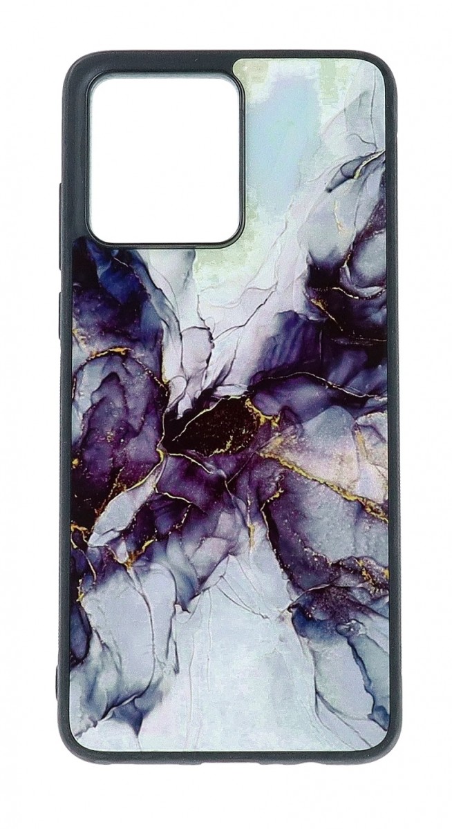 Zadní pevný kryt Marble na Xiaomi Redmi Note 13 Pro Twilight Mist