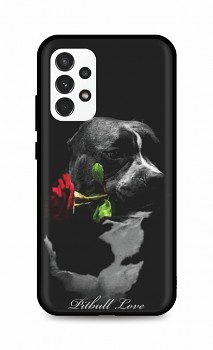 Zadní kryt DARK na Samsung A23 5G Pitbull Love