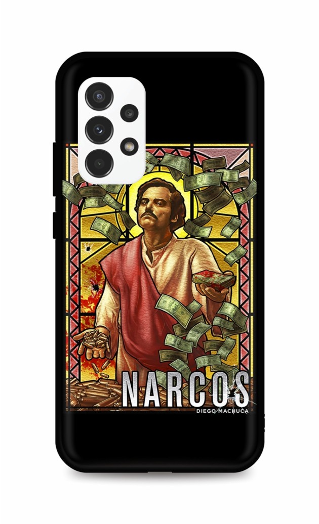 Levně Kryt TopQ Samsung A23 5G Narcos 89359 (pouzdro neboli obal na mobil Samsung A23 5G)
