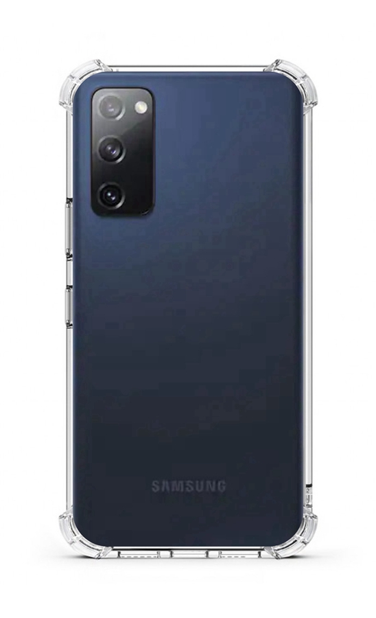Levně Kryt TopQ Samsung S20 FE odolný průhledný 89476 (pouzdro neboli obal na mobil Samsung S20 FE)