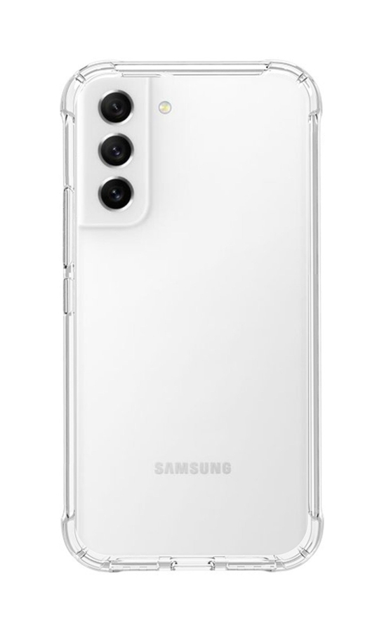 Levně Kryt TopQ Samsung S21 FE odolný průhledný 89478 (pouzdro neboli obal na mobil Samsung S21 FE)