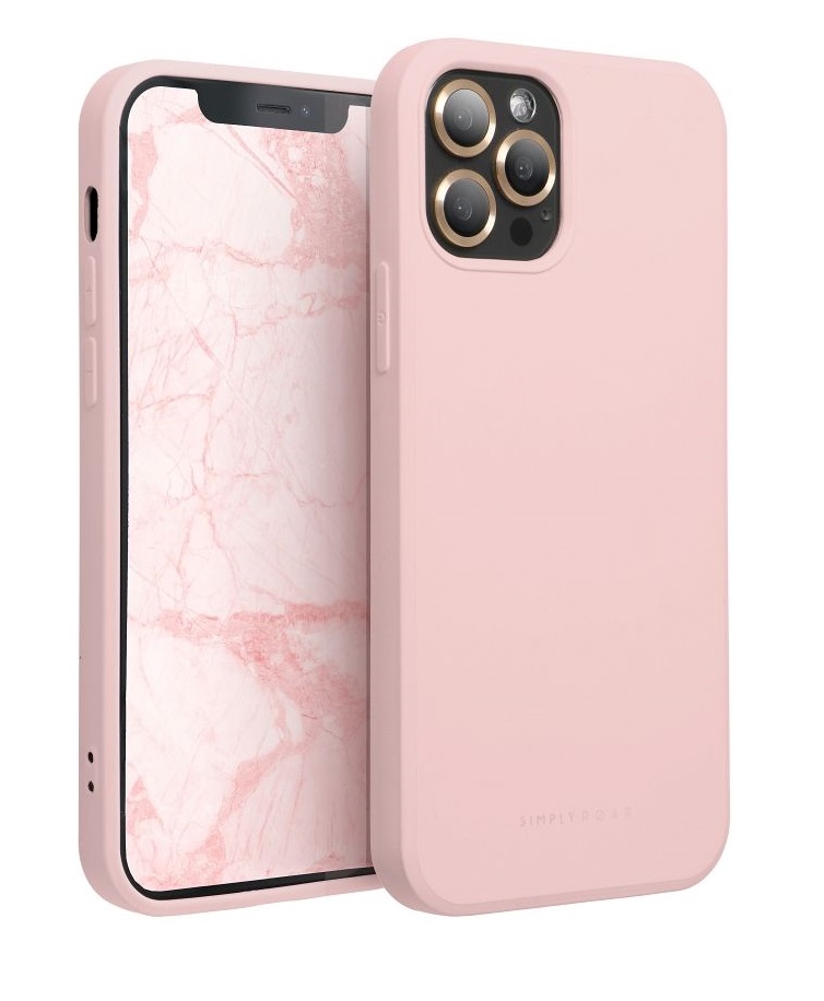 Zadní kryt Simply Roar na iPhone 15 Pro růžový