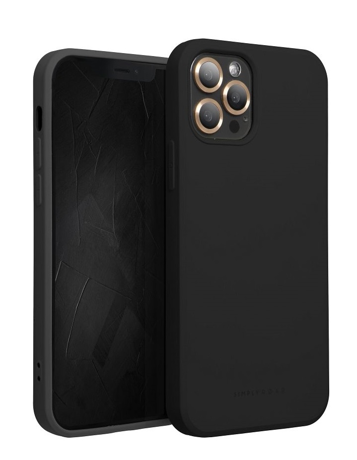 Levně Kryt Simply Roar iPhone 15 Pro černý 109581 (pouzdro neboli obal na mobil iPhone 15 Pro)