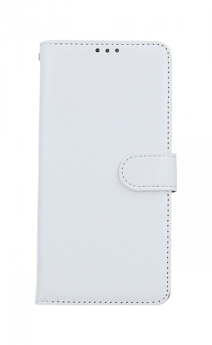 Knížkové pouzdro na Xiaomi Redmi 10 5G bílé s přezkou