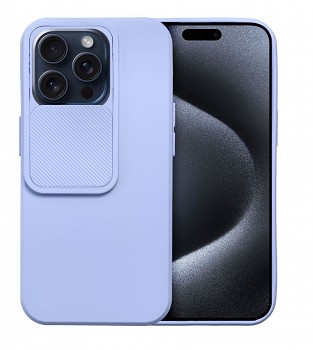 Zadní kryt Lens na iPhone 15 Pro fialový