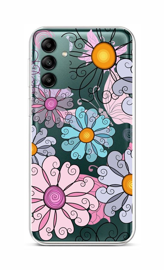 Levně Kryt TopQ Samsung A04s Colorful Daisy 89612 (pouzdro neboli obal na mobil Samsung A04s)