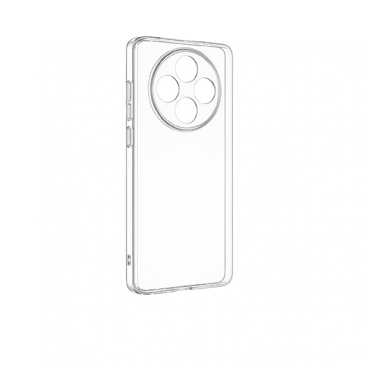 Zadní kryt Ultra Clear pro Oppo Reno 12F 5G průhledný