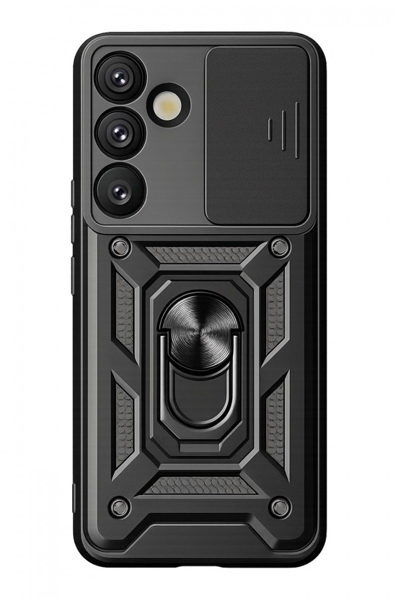 Ultra odolný zadní kryt Armor Lens pro Samsung Galaxy S26 Plus černý