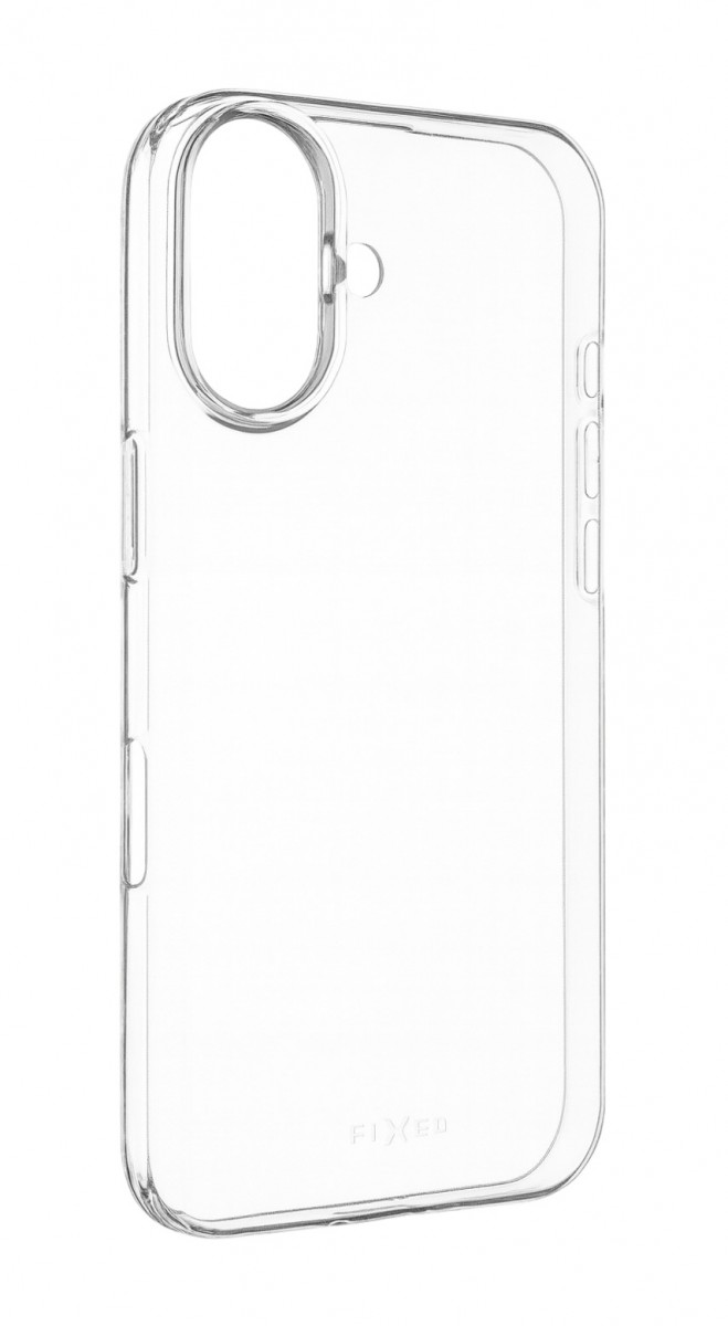 TPU gelový kryt FIXED Story AntiUV pro Apple iPhone 17, čirý