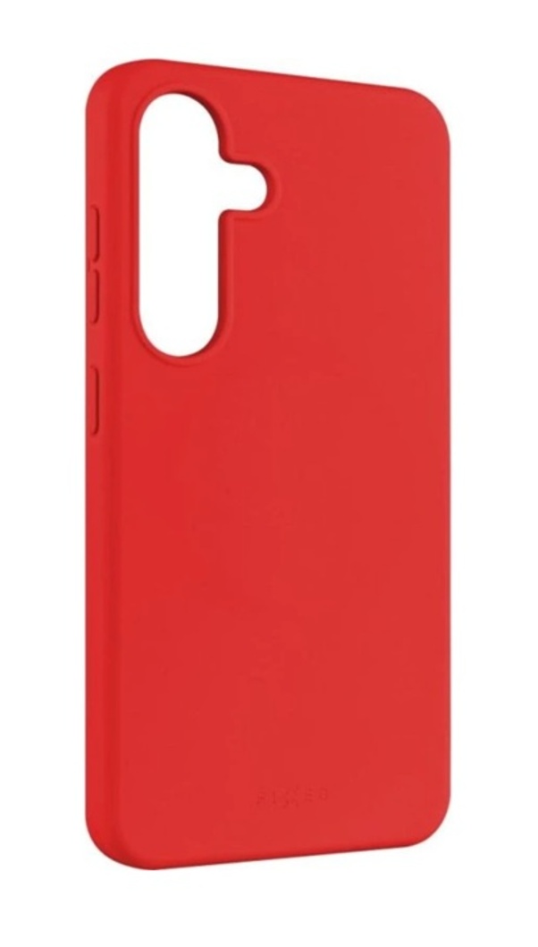 Zadní kryt FIXED MagFlow s podporou MagSafe pro Samsung Galaxy S26, červený