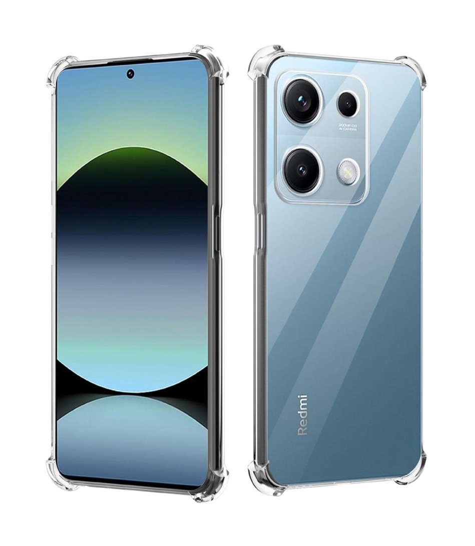 Odolný kryt na Xiaomi Redmi Note 14S průhledný
