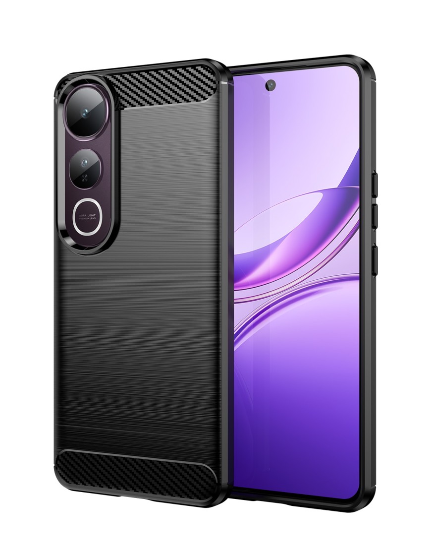 Levně Kryt TopQ Vivo V50 Lite černý 139858 (pouzdro neboli obal na mobil Vivo V50 Lite)