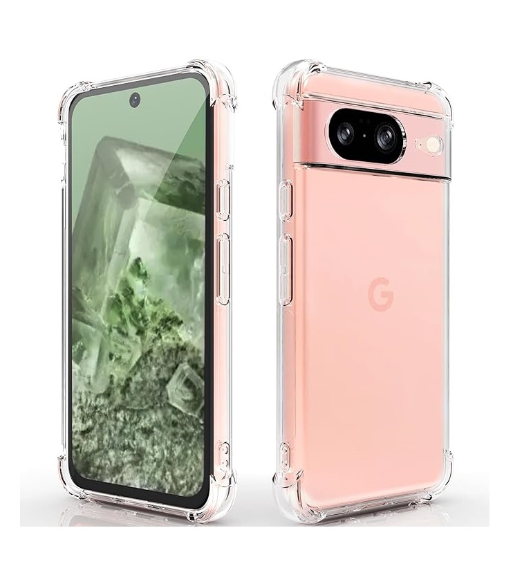 Odolný kryt na Google Pixel 8a průhledný