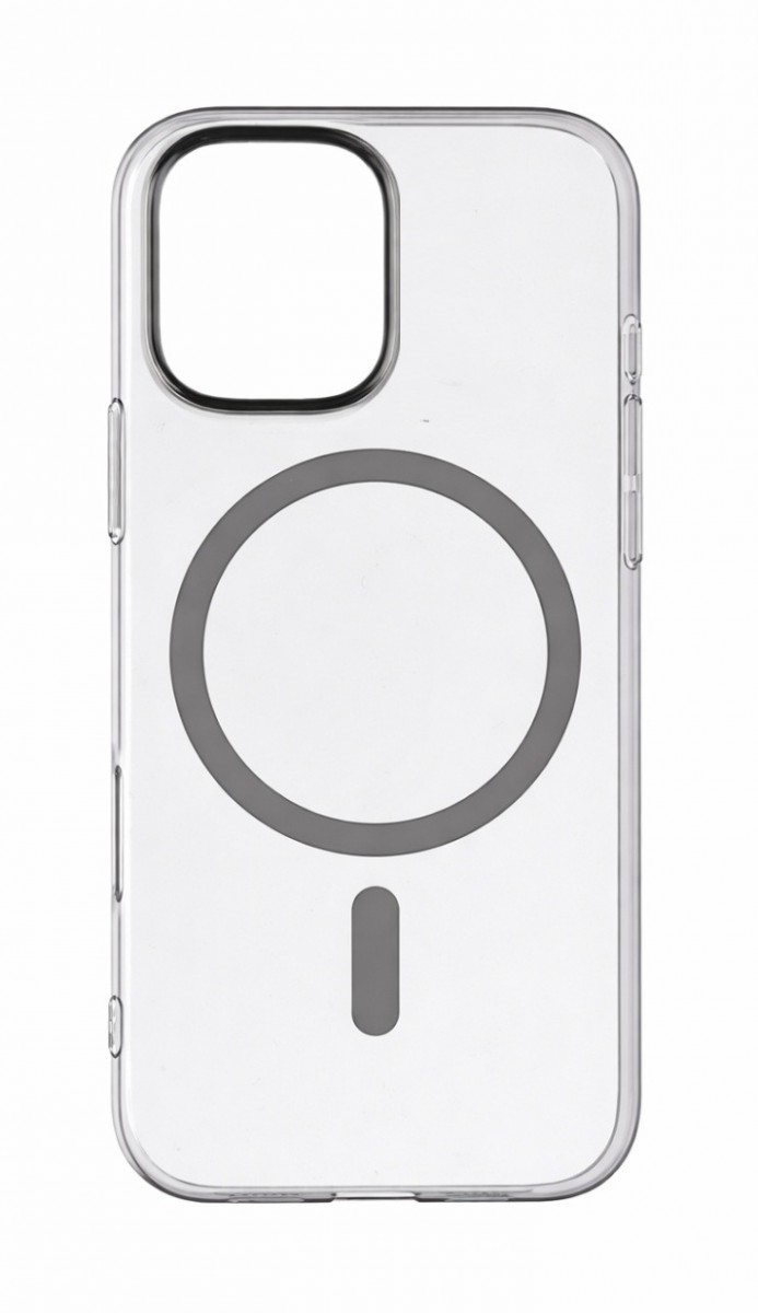 Levně Zadní kryt Transparent Slim Magsafe pro iPhone 17 graphite
