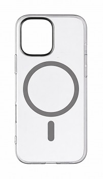 Zadní kryt Transparent Slim Magsafe pro iPhone 17 graphite