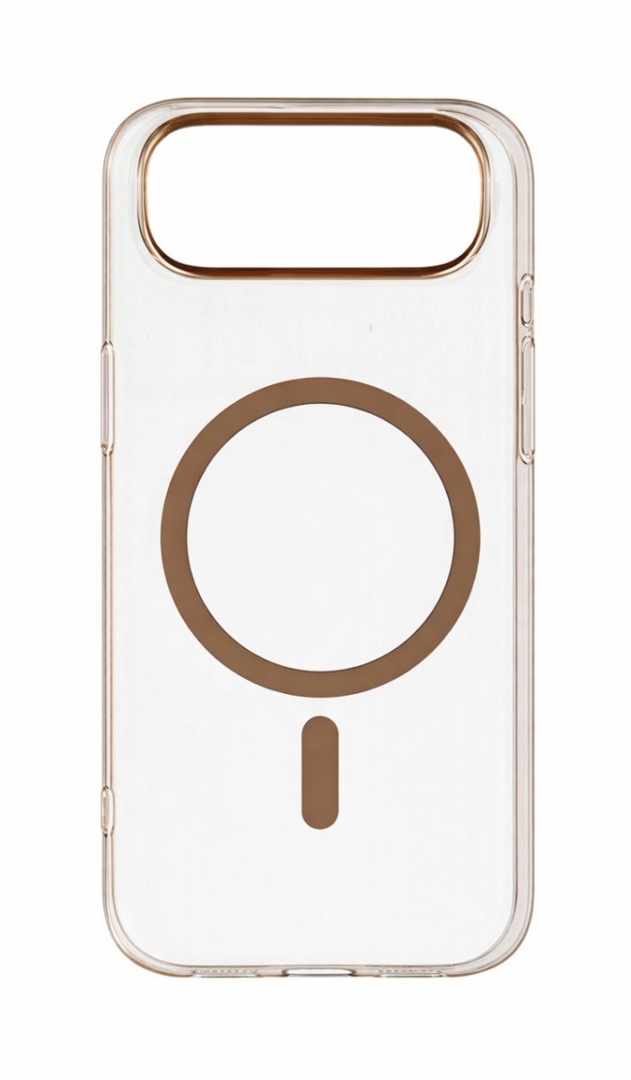 Levně Zadní kryt Transparent Slim Magsafe pro iPhone 17 Air desert