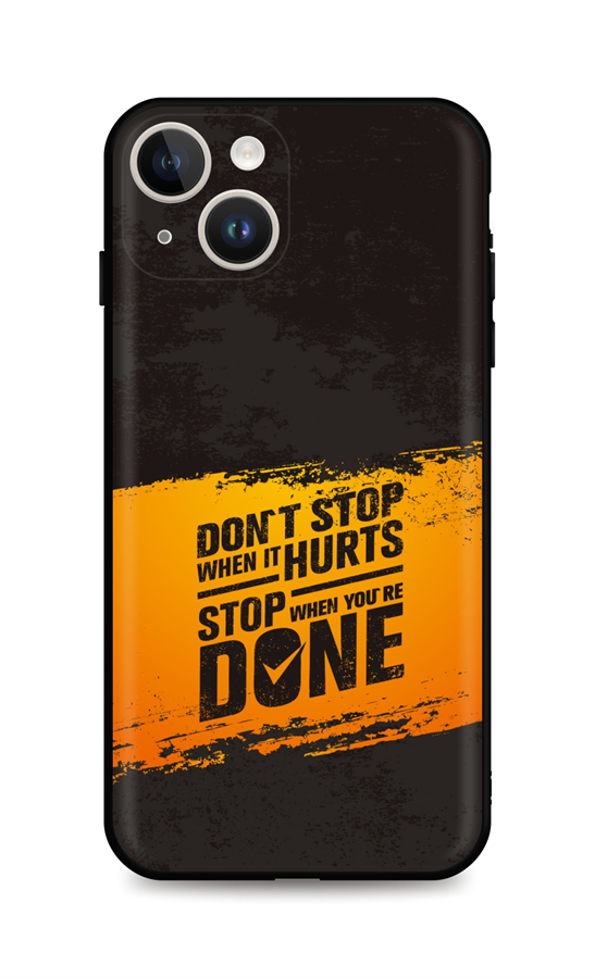 Levně Kryt TopQ iPhone 15 Don´t Stop 99935 (pouzdro neboli obal na mobil iPhone 15)