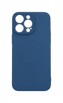 Zadní kryt na iPhone 15 Pro Max s MagSafe tmavě modrý