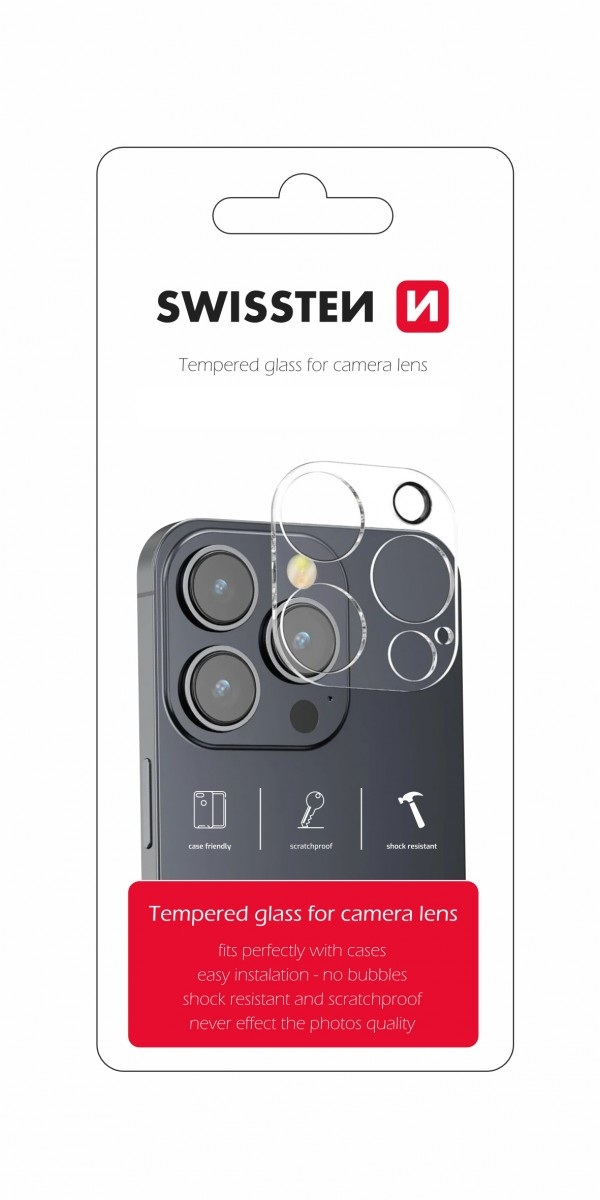 Ochranné sklo Swissten na čočky fotoaparátu pro Apple iPhone 17 Air