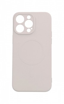Zadní kryt na iPhone 15 Pro s MagSafe béžový