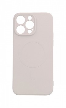 Zadní kryt na iPhone 15 Pro s MagSafe béžový