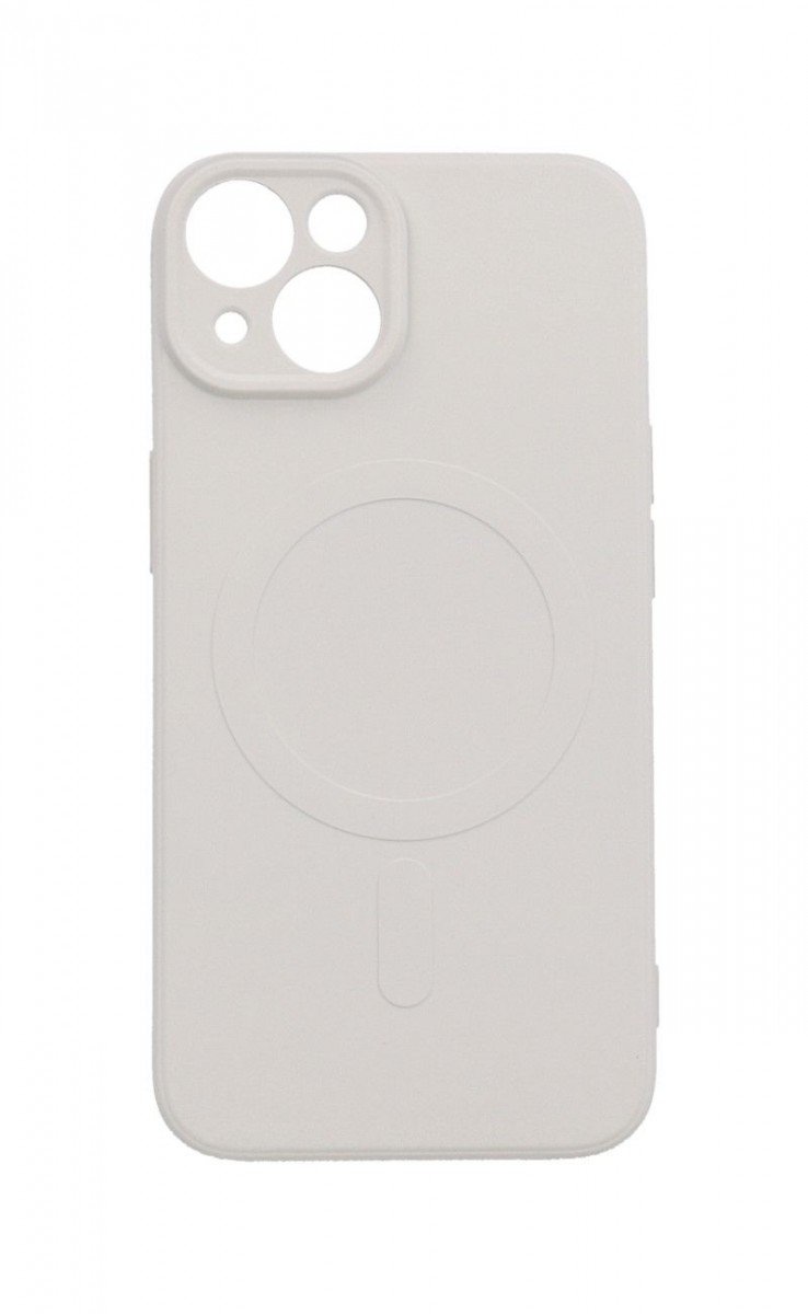 Levně Kryt TopQ iPhone 15 s MagSafe béžový 99960 (pouzdro neboli obal na mobil iPhone 15)