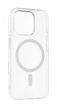 Zadní kryt Transparent Slim Magsafe pro iPhone 15 bílý