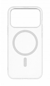 Zadní kryt Transparent Slim Magsafe pro iPhone 17 Pro bílý