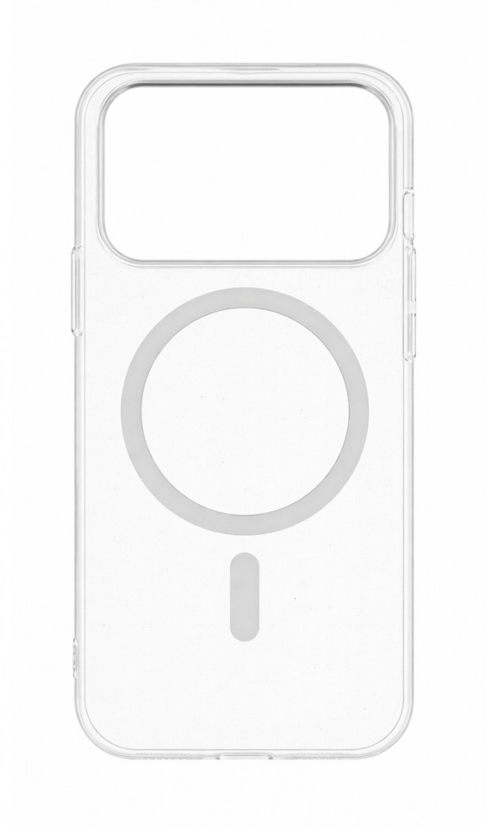 Zadní kryt Transparent Slim Magsafe pro iPhone 17 Pro Max bílý