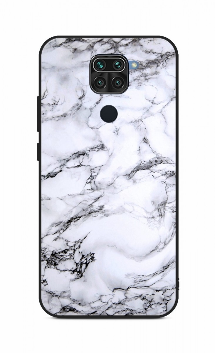 Zadní pevný kryt LUXURY na Xiaomi Redmi Note 9 Marble White