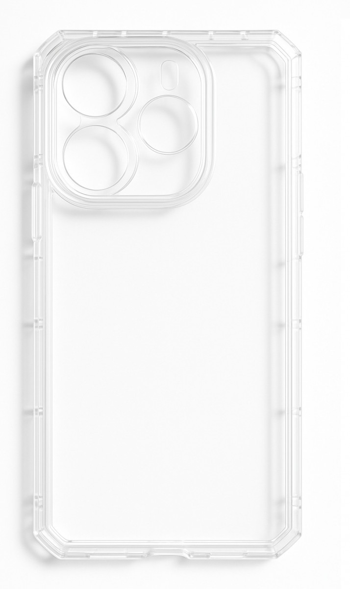 Levně Zadní kryt Antishock pro Xiaomi Redmi Note 14 5G průhledný