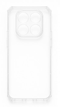 Zadní kryt Antishock pro Xiaomi Redmi Note 14 Pro 4G průhledný