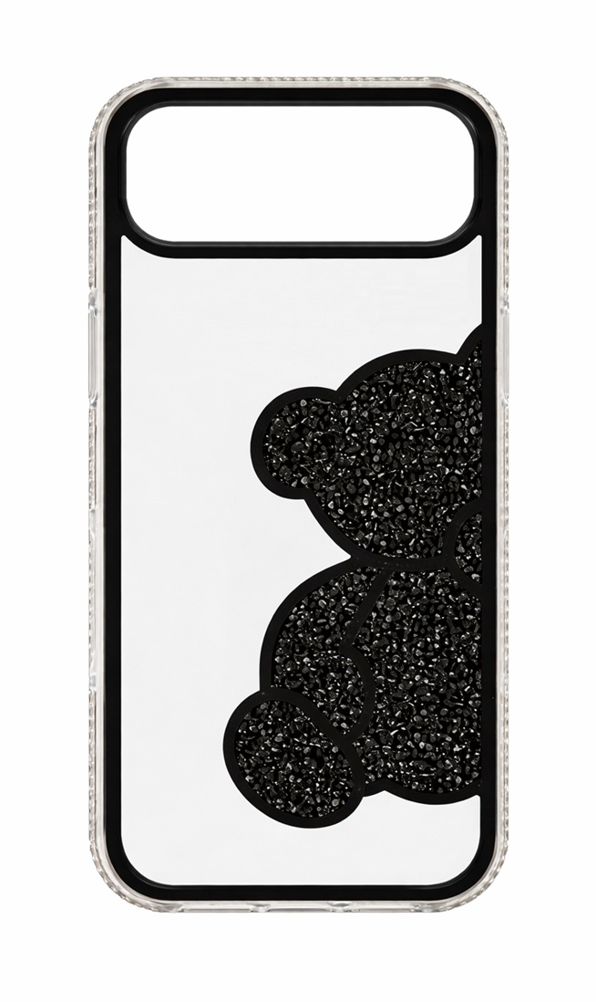 Levně Zadní kryt Teddy Bear pro iPhone 17 Air černý