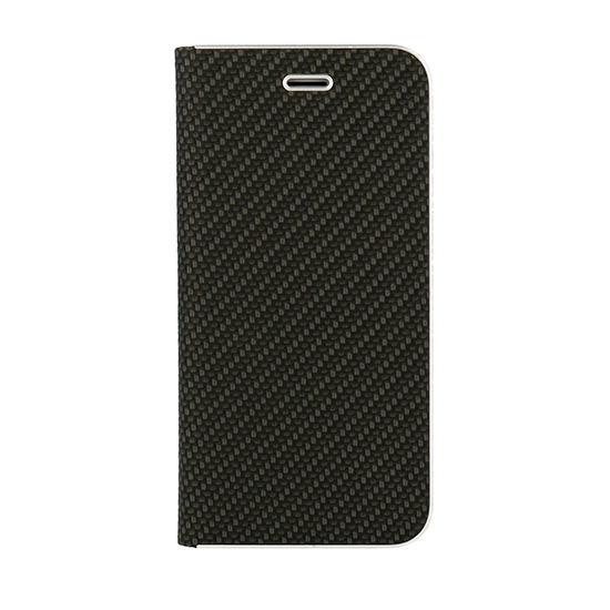 Vennus Book CARBON pouzdro s rámečkem pro Iphone 11 Pro černé
