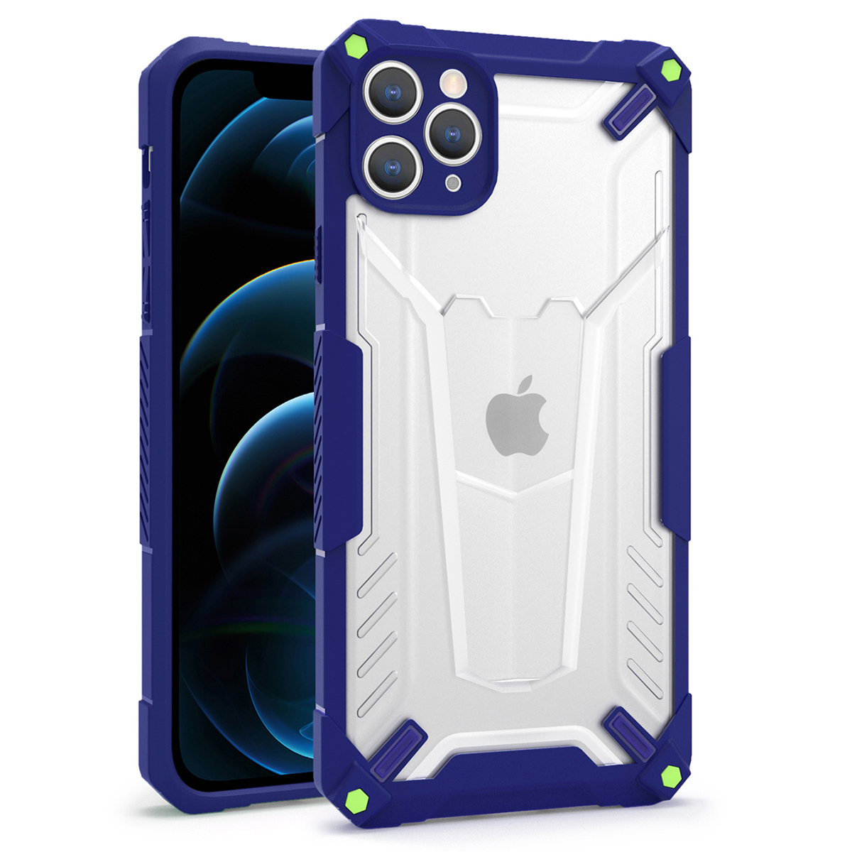 Hybridní pouzdro Tel Protect pro Iphone 13 Pro Max Navy