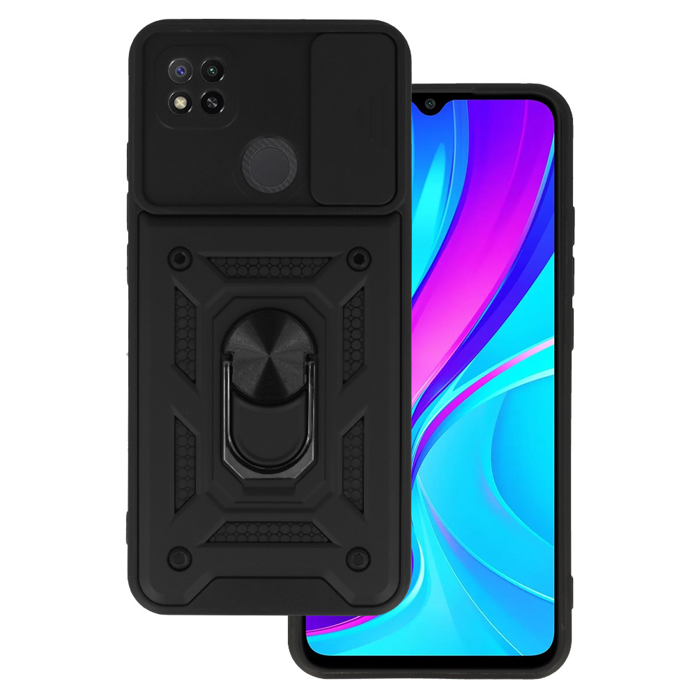 Ultra odolný zadní kryt Armor Lens pro Xiaomi Redmi 9C černý