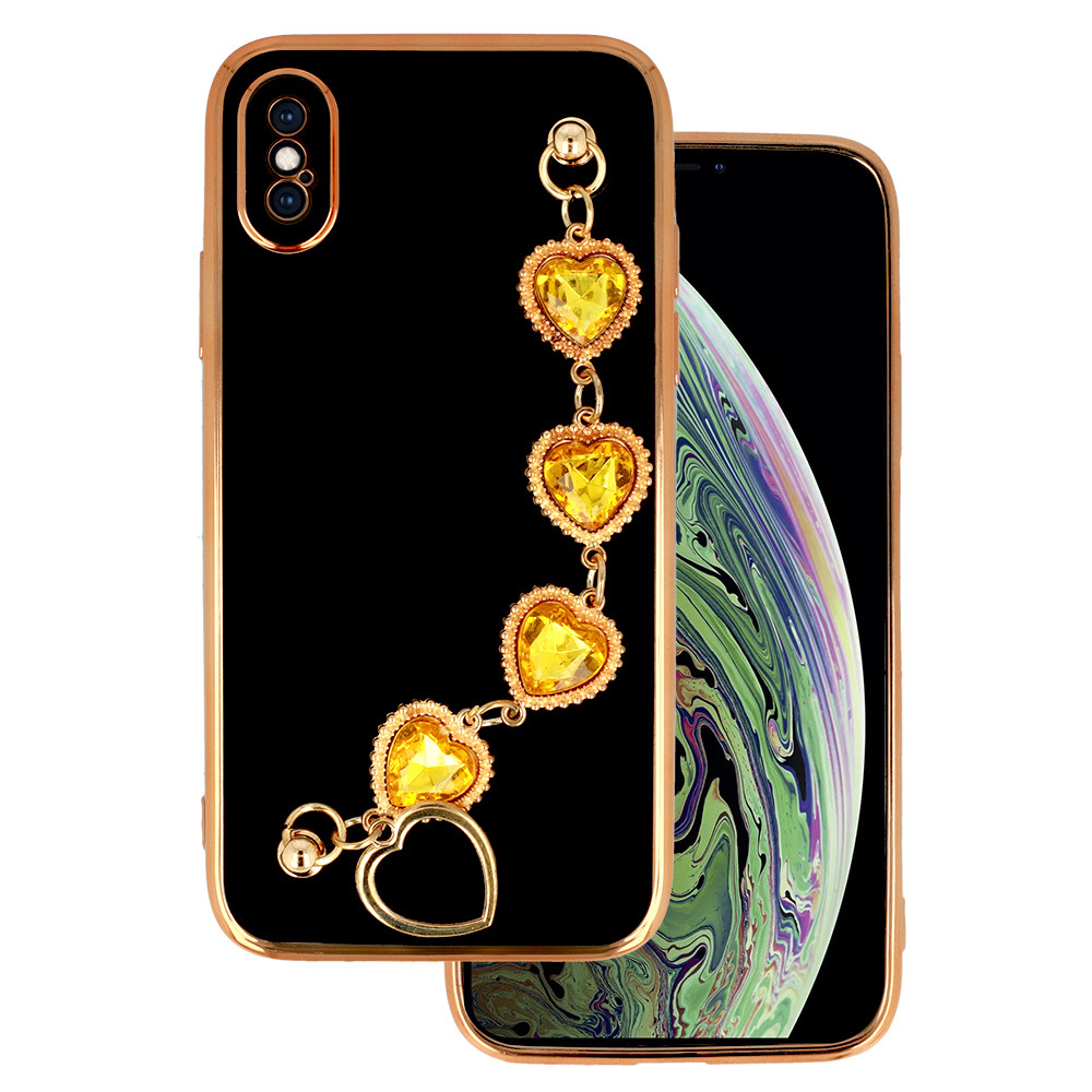 Trendové pouzdro pro Iphone X/XS design 2 černé