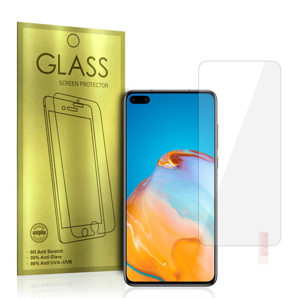 Tvrzené sklo Gold pro HUAWEI P40
