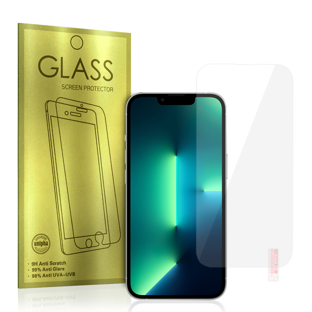 Tvrzené sklo Gold pro iPhone 13 - 13 Pro - 16e