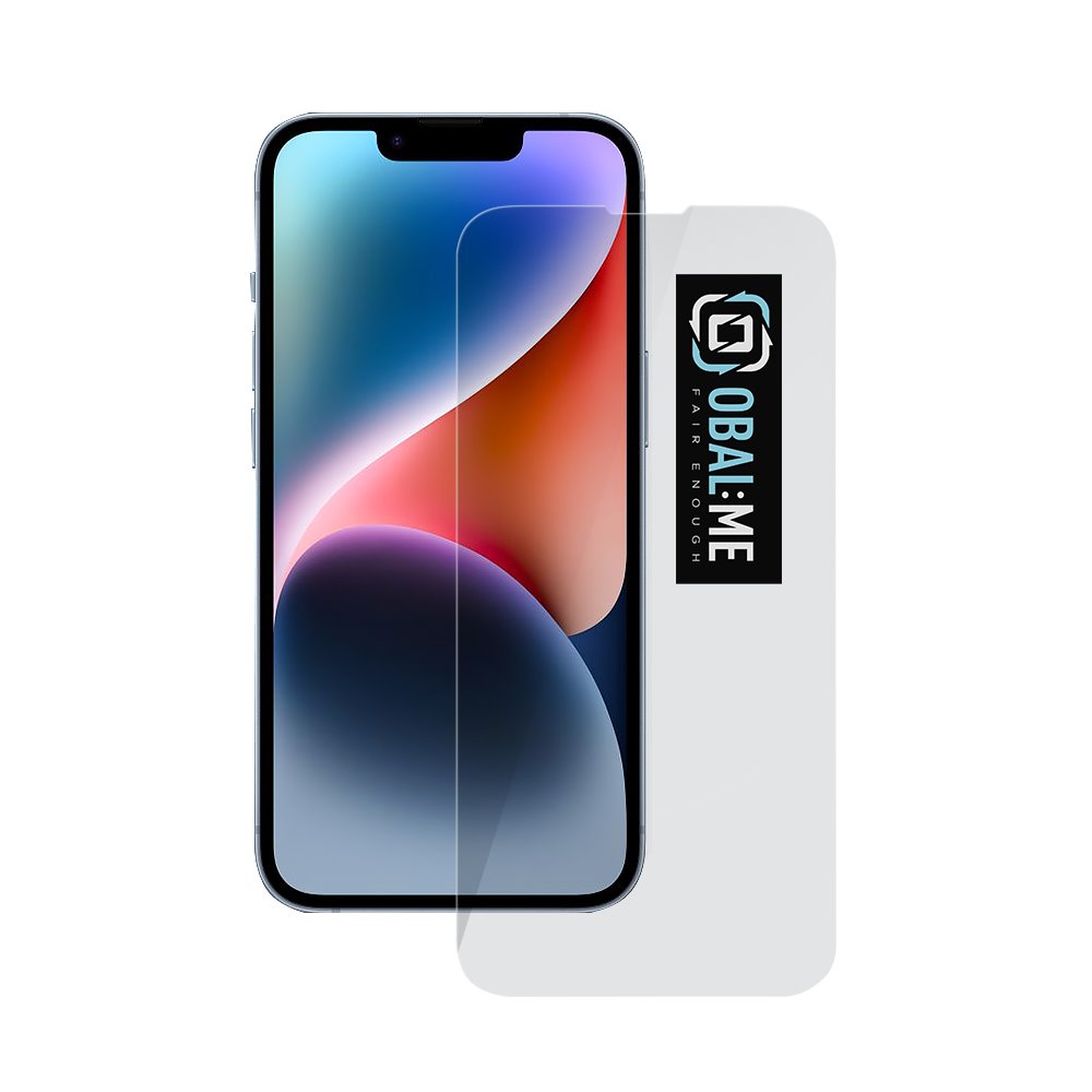 Tvrzené sklo Obal:Me 2.5D pro Apple iPhone 13-13 Pro-14-16e Clear