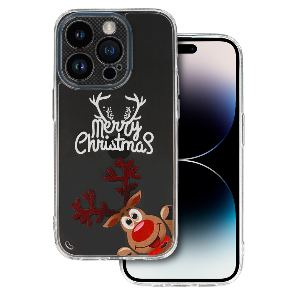 Zadní kryt TEL PROTECT Christmas Clear pro Samsung S23 Design 1