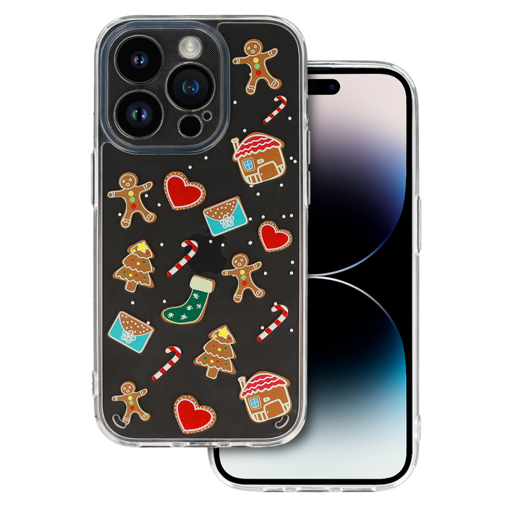Zadní kryt TEL PROTECT Christmas Clear pro Samsung S23 Ultra Design 2