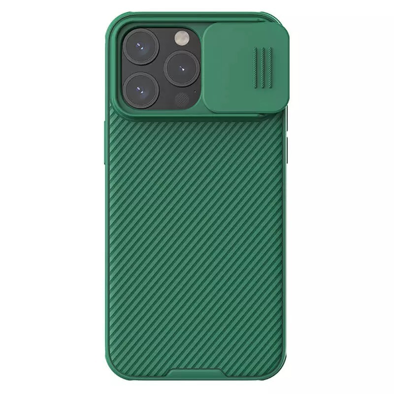 Nillkin CamShield Pro pouzdro na Iphone 15 Pro Max zelené