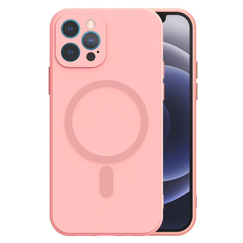 TEL PROTECT MagSilikonové pouzdro pro Iphone 14 Pro Lightpink