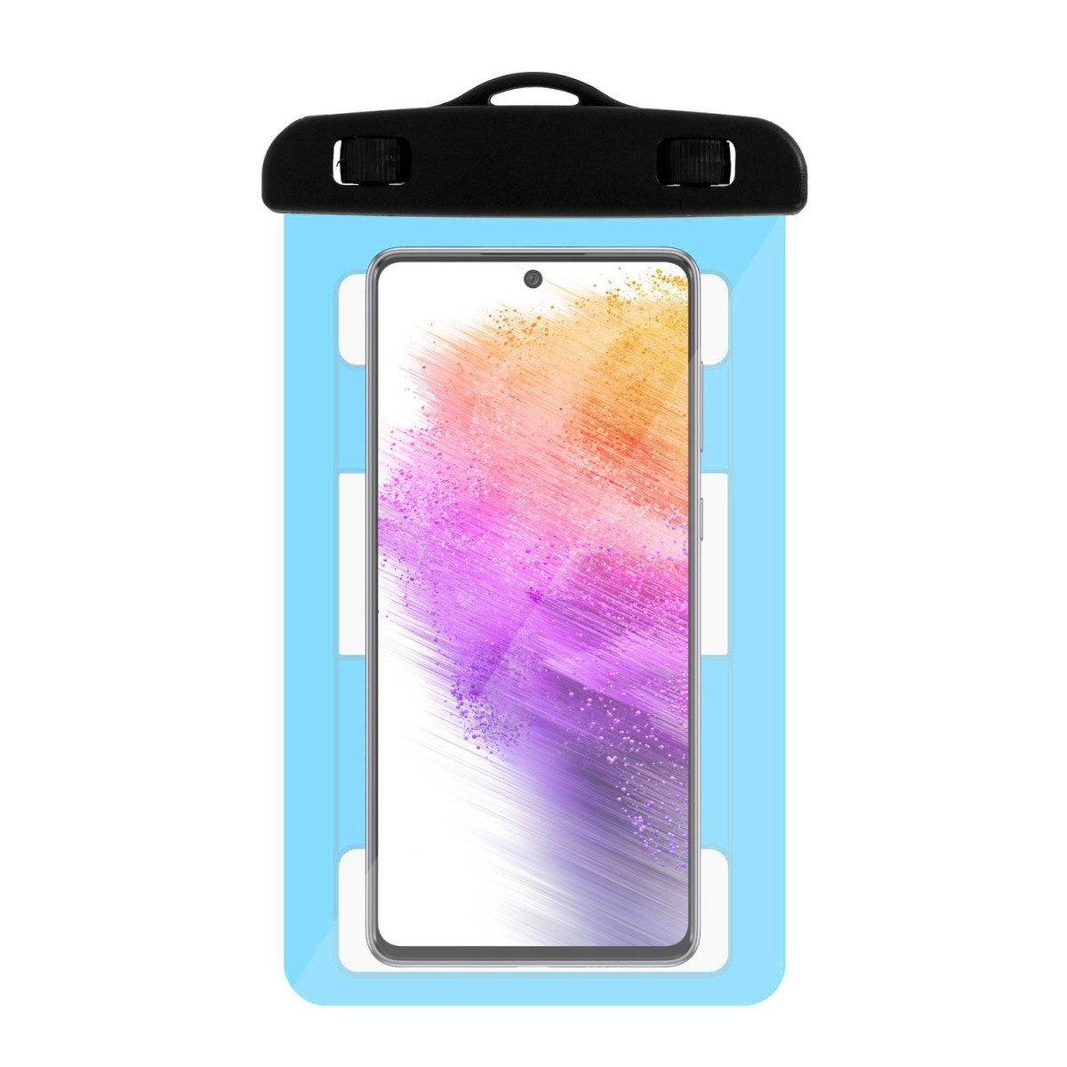 Univerzální vodotěsné pouzdro na mobil Typ 2 modré