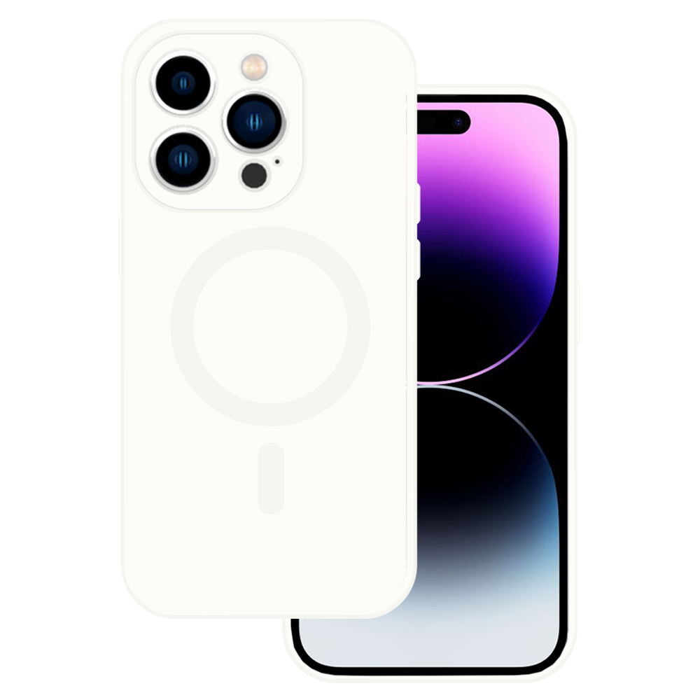 TEL PROTECT MagSilikonové pouzdro pro Iphone 11 White