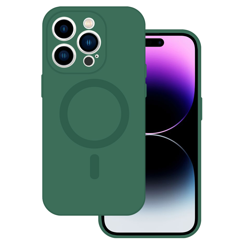 TEL PROTECT MagSilikonové pouzdro pro Iphone 11 Green
