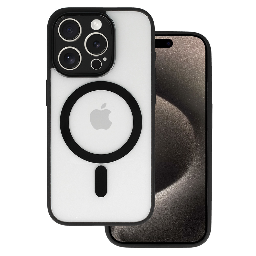 Zadní kryt Acrylic Color Magsafe pro Iphone 13 Pro černý