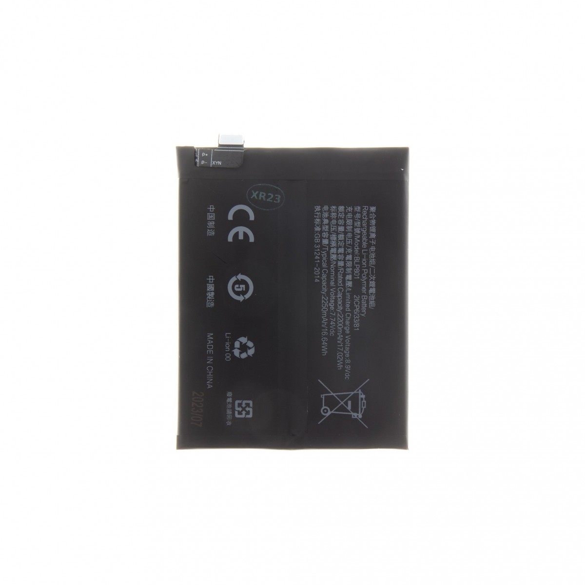 Baterie BLP801 pro ONE Plus 8T 4500mAh Li-Ion (OEM)